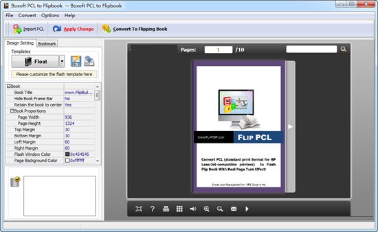Boxoft PCL to Flipbook