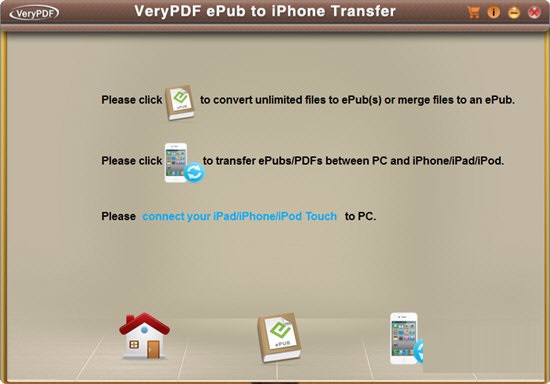 VeryPDF ePub to iPhone Transfer