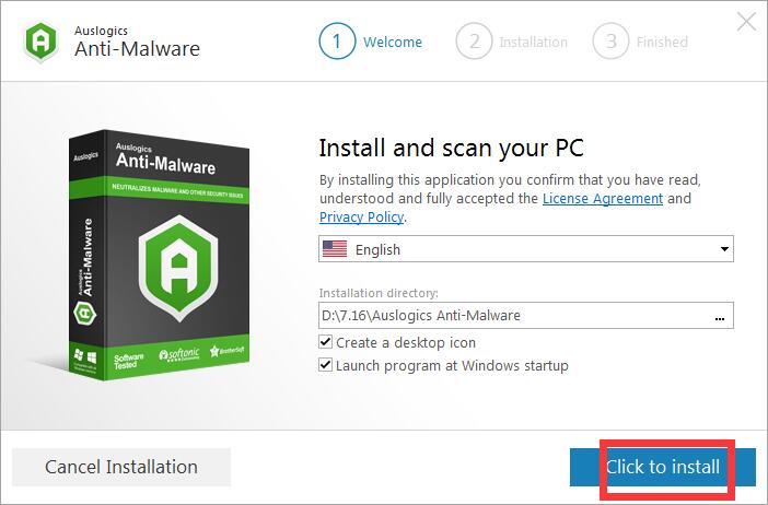 Auslogics Anti-Malware