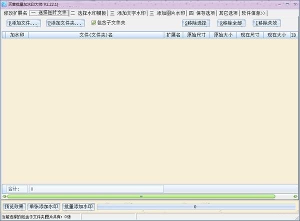 天音批量加水印大师