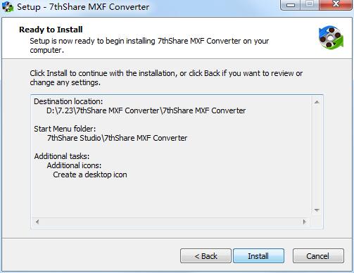 7thShare MXF Converter