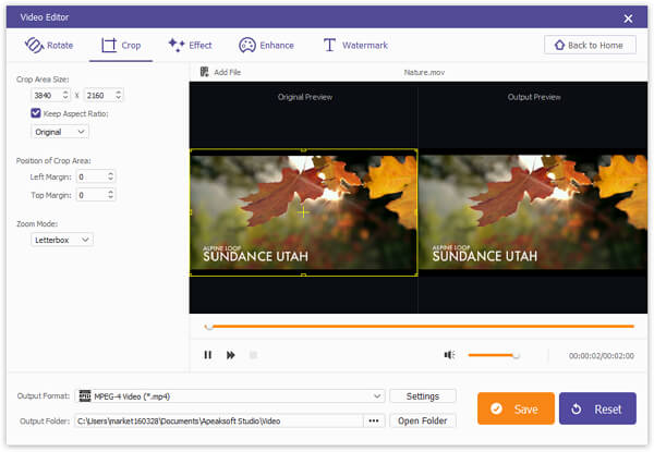 Apeaksoft Video Editor