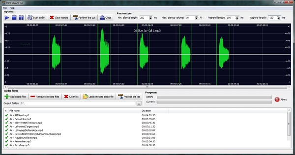 3delite MP4 Silence Cut