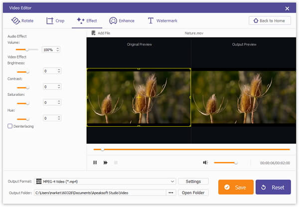 Apeaksoft Video Editor