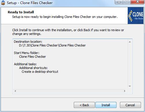 Clone Files Checker