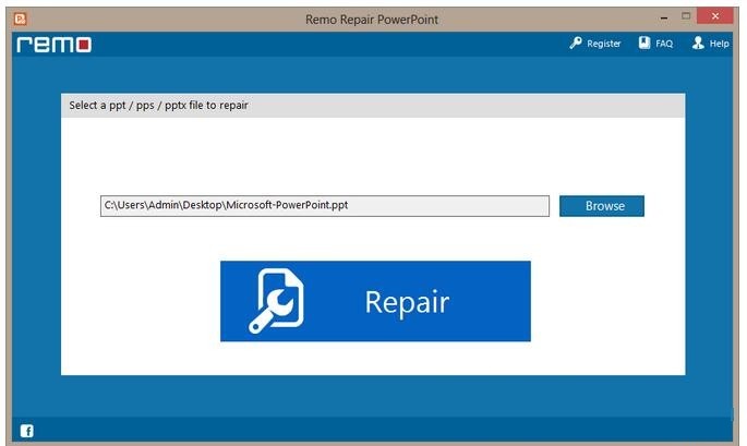 Remo Repair PowerPoint