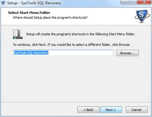 SysTools SQL Recovery