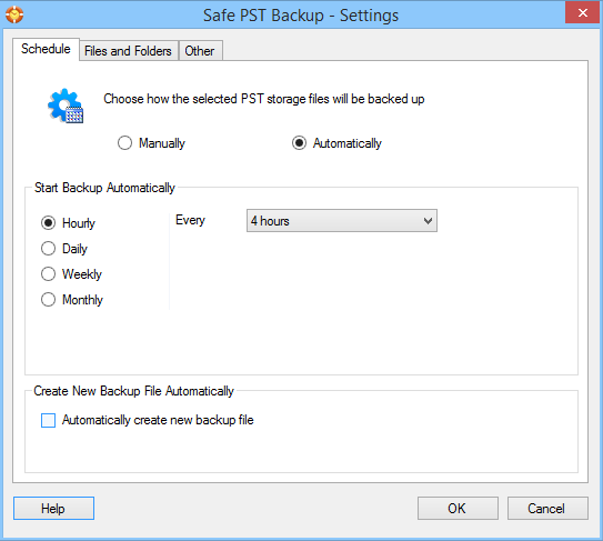 Safe PST Backup