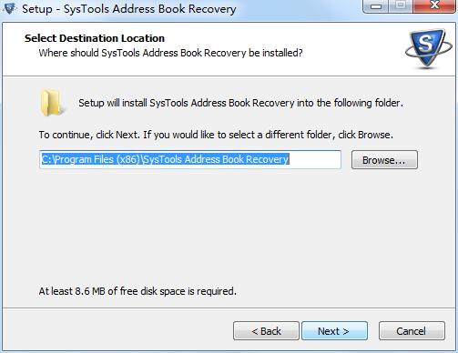 SysTools Address Book Recovery