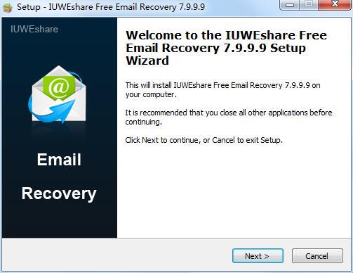 IUWEshare Free Email Recovery