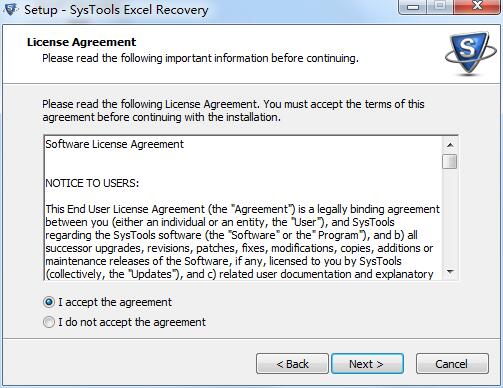 SysTools Excel Recovery