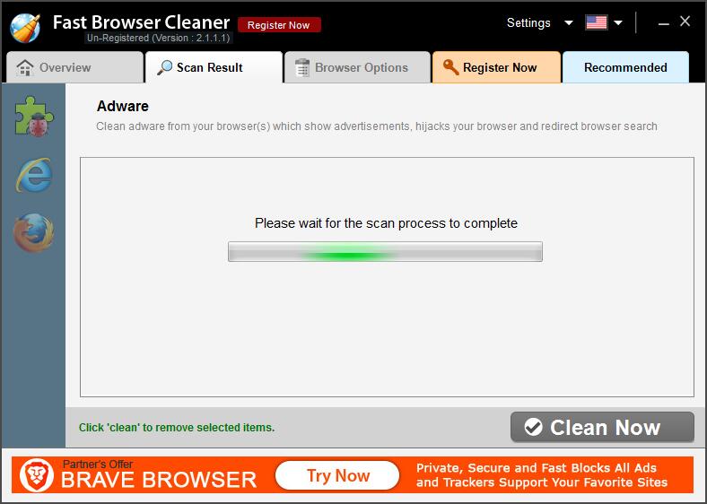 Fast Browser Cleaner