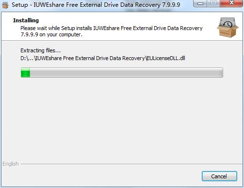 IUWEshare Free External Drive Data Recovery