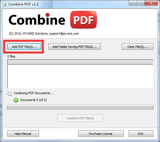 Combine PDF