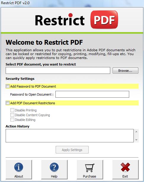 PCVARE Restrict PDF