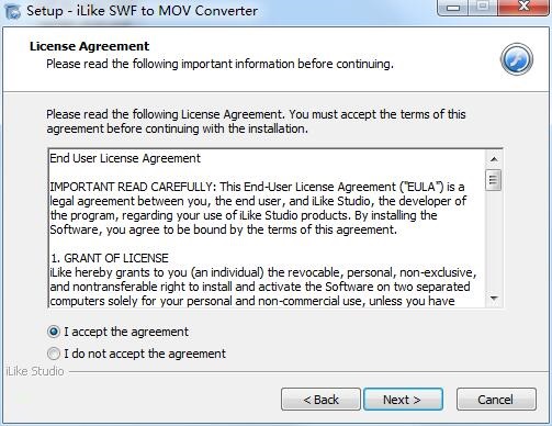 iLike SWF to MOV Converter