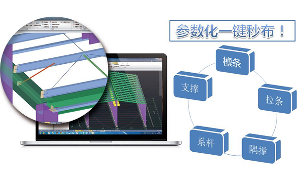 BIM钢结构算量GJG