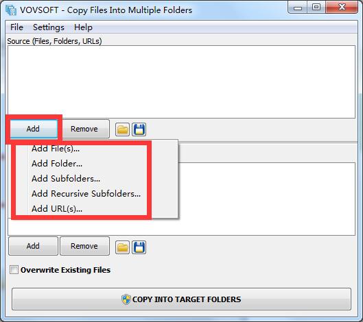 Copy Files Into Multiple Folders