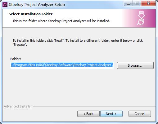 Steelray Project Analyzer