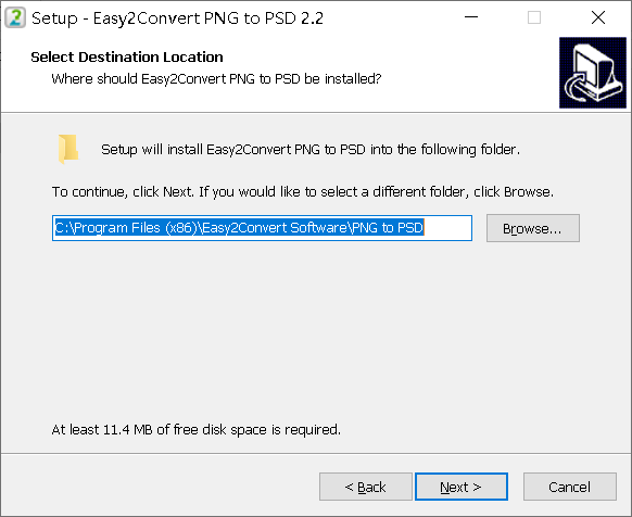 Easy2Convert PNG to PSD