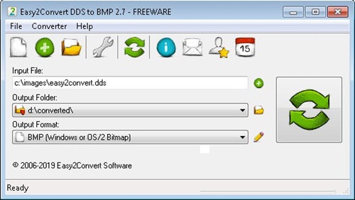 Easy2Convert DDS to BMP