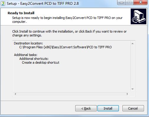 Easy2Convert PCD to TIFF PRO