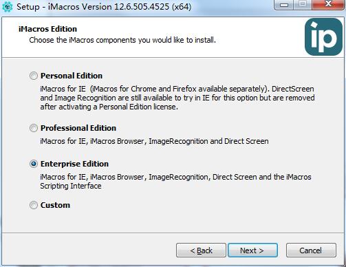 iMacros Enterprise Edition