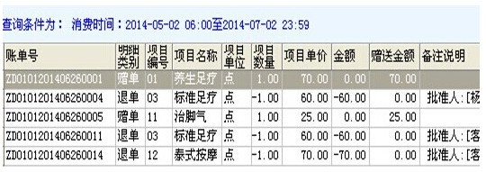 腾云洗浴足浴管理系统