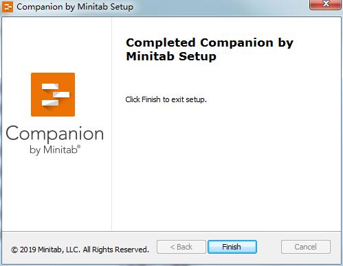 Companion by Minitab