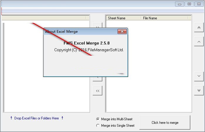 FMS Excel Merge