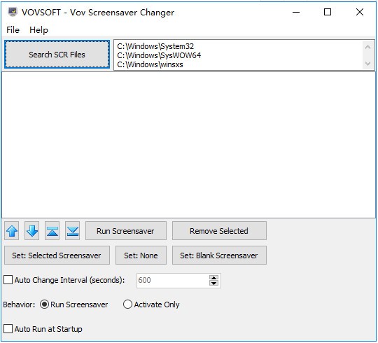 VoV Screensaver Changer