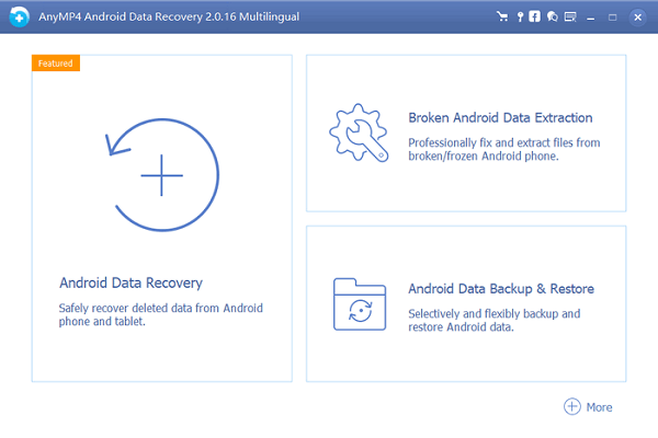 AnyMP4 Android Data Recovery