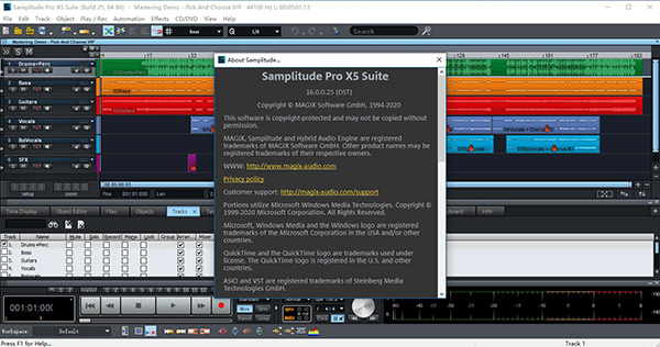 MAGIX Samplitude Pro X5 Suite