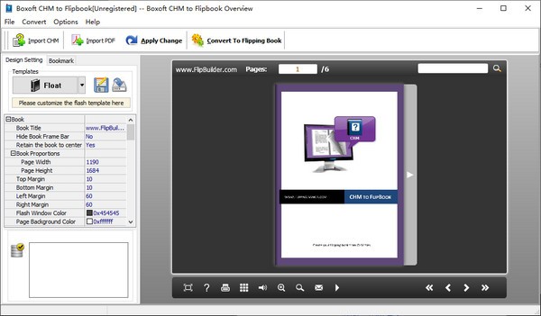 Boxoft CHM to Flipbook