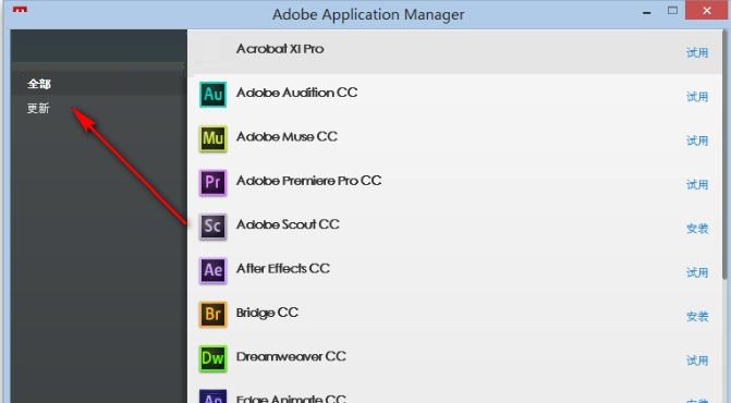 Adobe Application Manager