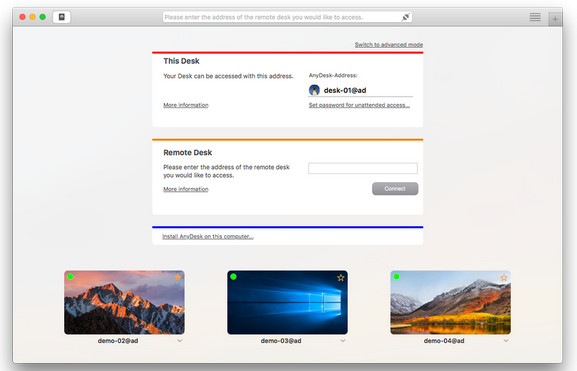 AnyDesk Mac版