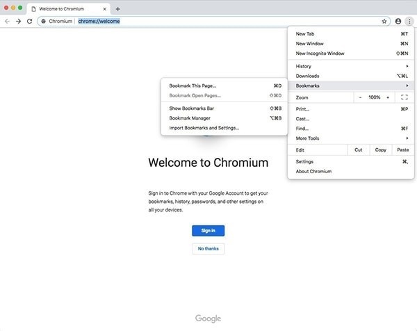 Chromium浏览器Mac版