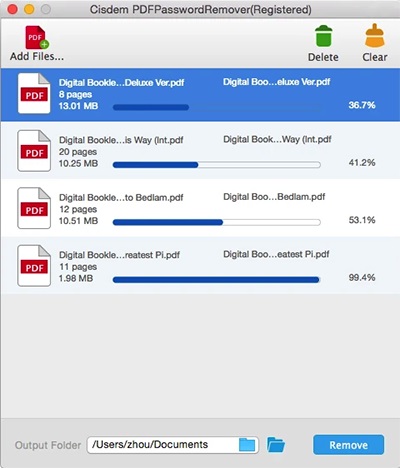 PDF Password Remover For Mac