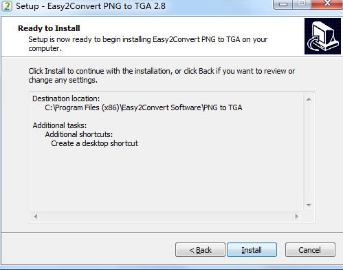 Easy2Convert PNG to TGA