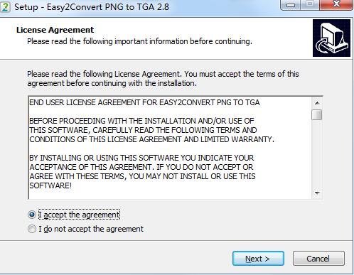 Easy2Convert PNG to TGA