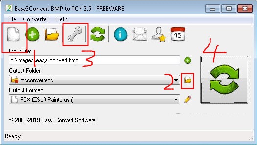 Easy2Convert BMP to PCX