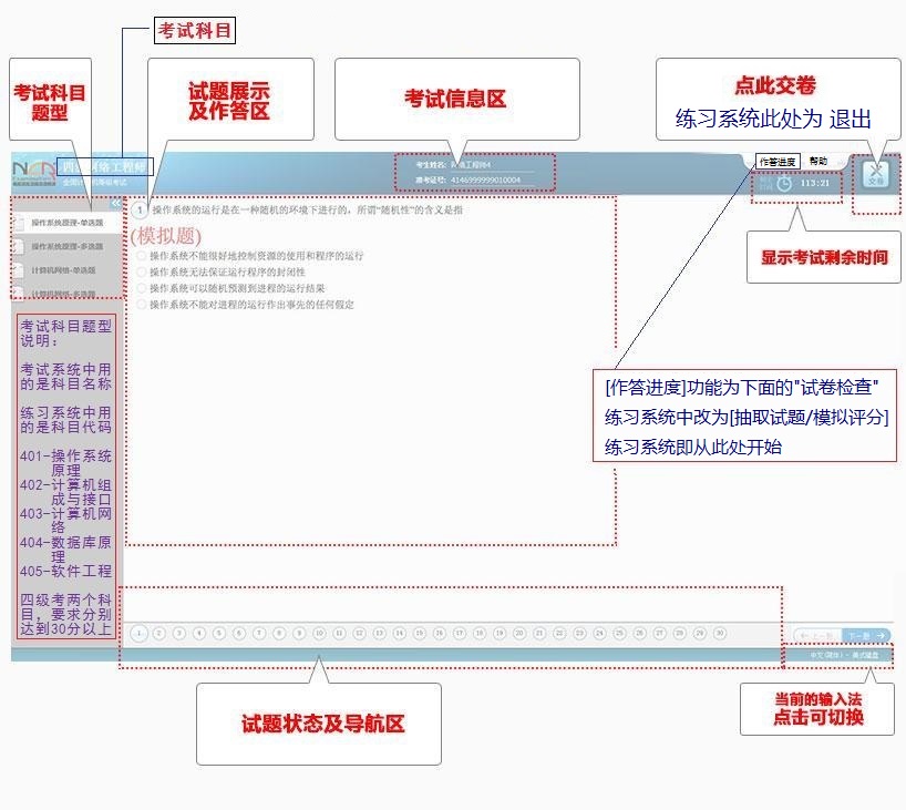 全国计算机等级考试四级网络工程师练习软件