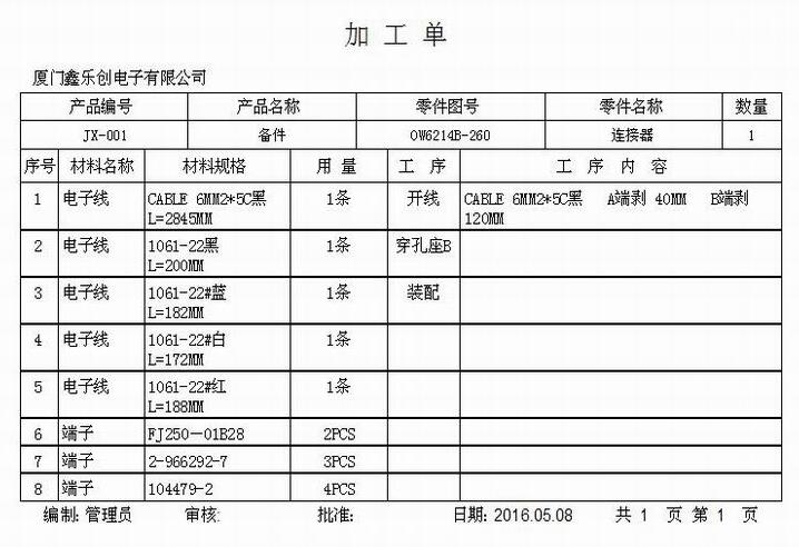 电子产品工艺管理软件