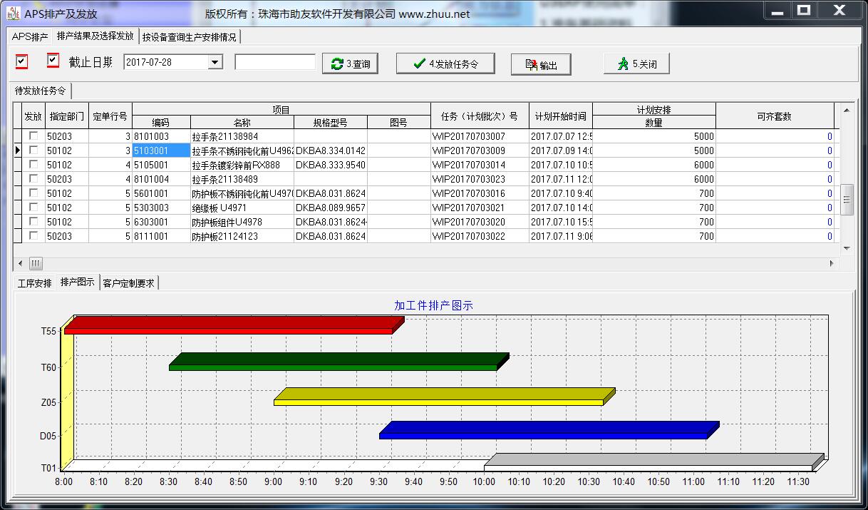 助友ERP(钣金风管加工)