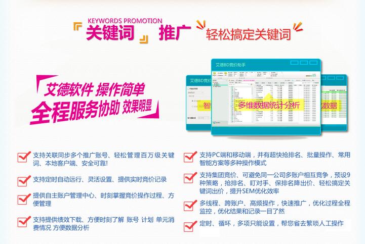 艾德思奇百度竞价软件