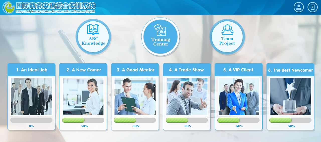 国际商务英语综合实训系统