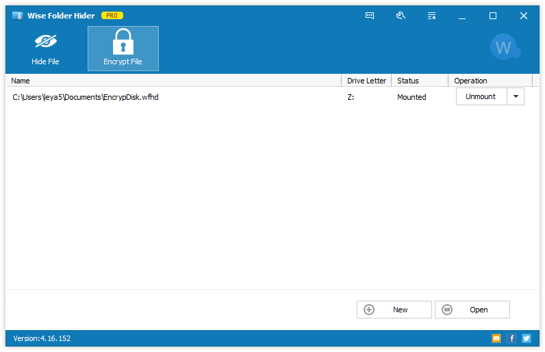 隐藏和加密文件（Wise Folder Hider）官方正式版