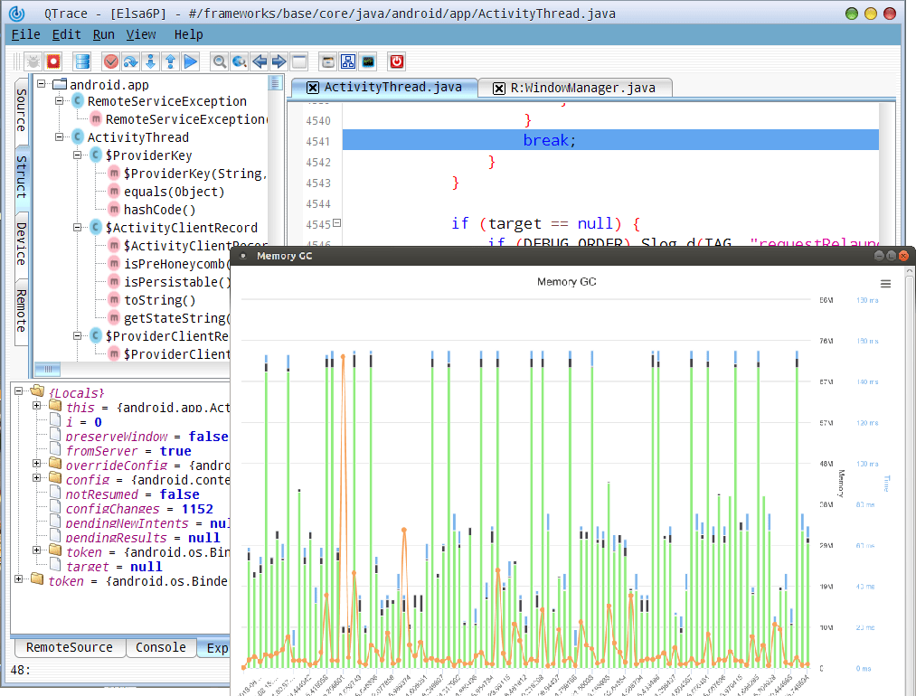 QTrace for Window