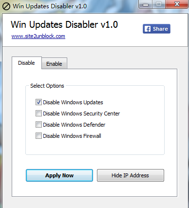 win10家庭版自动更新禁止工具(win updates disabler)