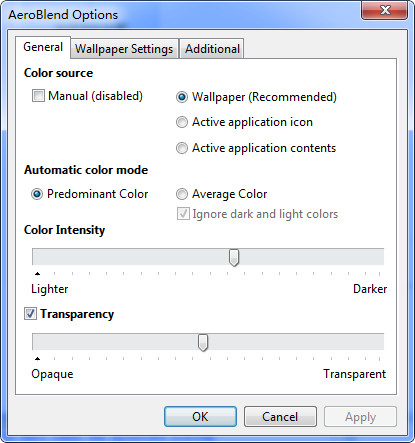AeroBlend(根据壁纸颜色自动调节外观颜色)